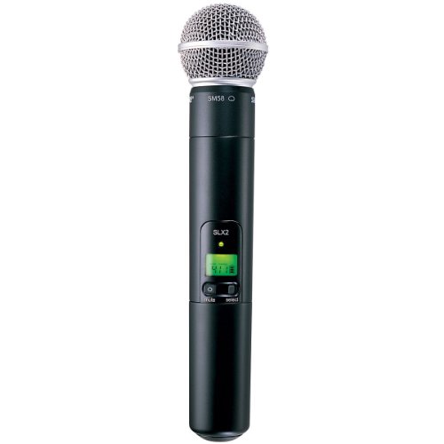 Shure SLX2/SM58 Handheld Transmitter with SM58 Microphone